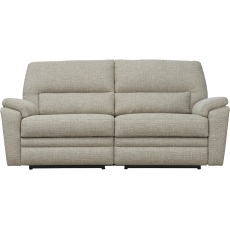 Hampton Large 2 Seater Manual Recliner Sofa