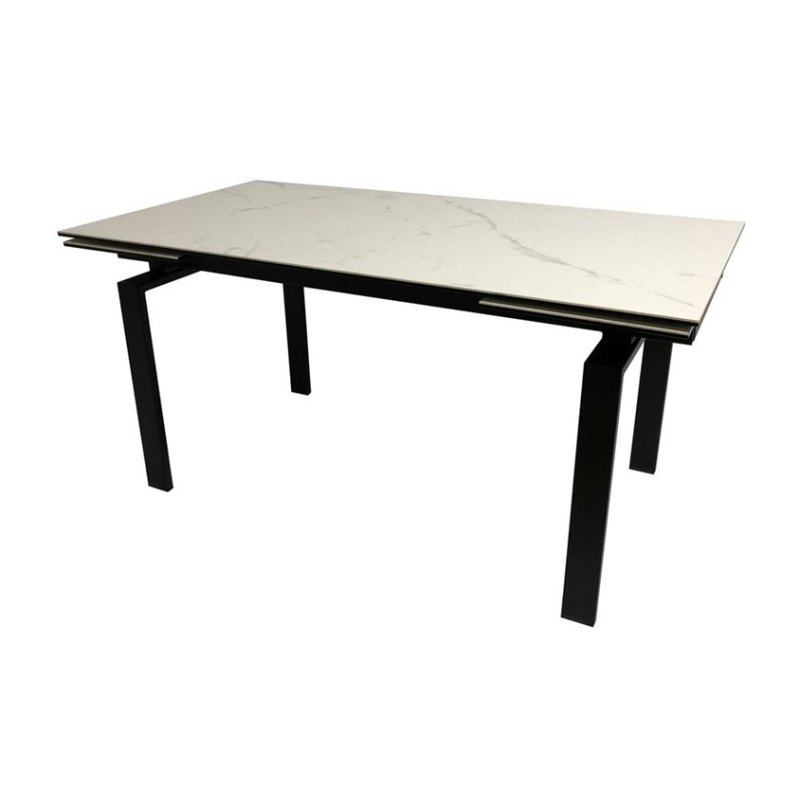 Hunston Table L120/200cm White Ceramic Hunston Table L120/200cm White Ceramic