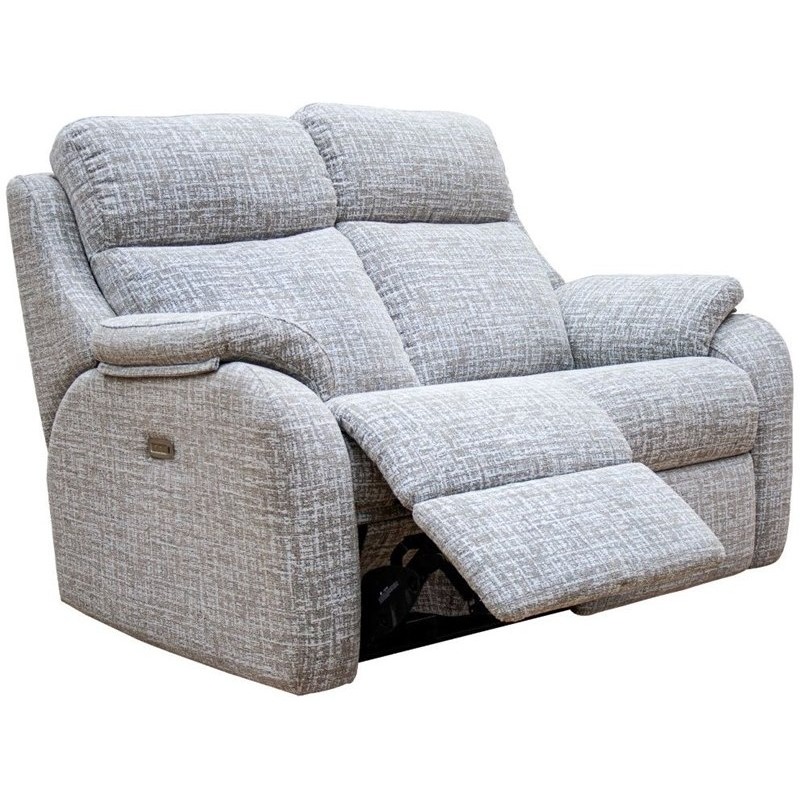 Kingsbury (Fabric) 2 Seater Elec Rec DBL with USB Kingsbury (Fabric) 2 Seater Elec Rec DBL with USB