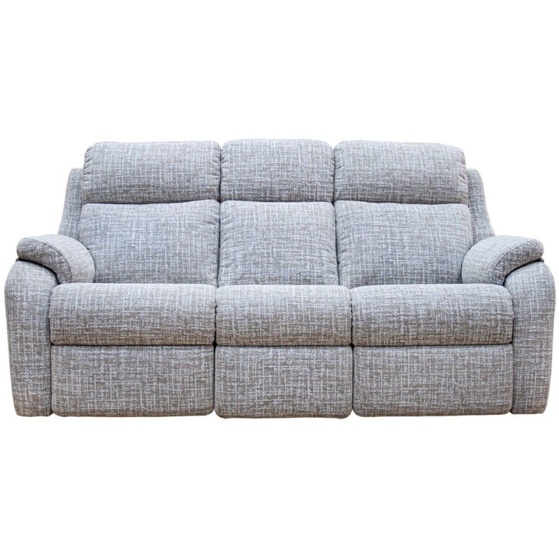 Kingsbury (Fabric) 3 Seater Man Rec DBL Kingsbury (Fabric) 3 Seater Man Rec DBL