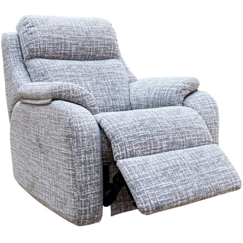 Kingsbury (Fabric) Elec Rec Chair with Headrest and Lumbar with USB Kingsbury (Fabric) Elec Rec Chair with Headrest and Lumbar with USB