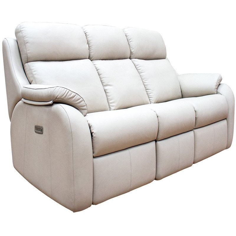 Kingsbury (leather) 3 Seater Elec Rec DBL with USB Kingsbury (leather) 3 Seater Elec Rec DBL with USB