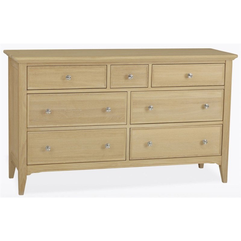 Stag New England Bedroom - Oak 4 + 3 Drawer Chest Stag New England Bedroom - Oak 4 + 3 Drawer Chest