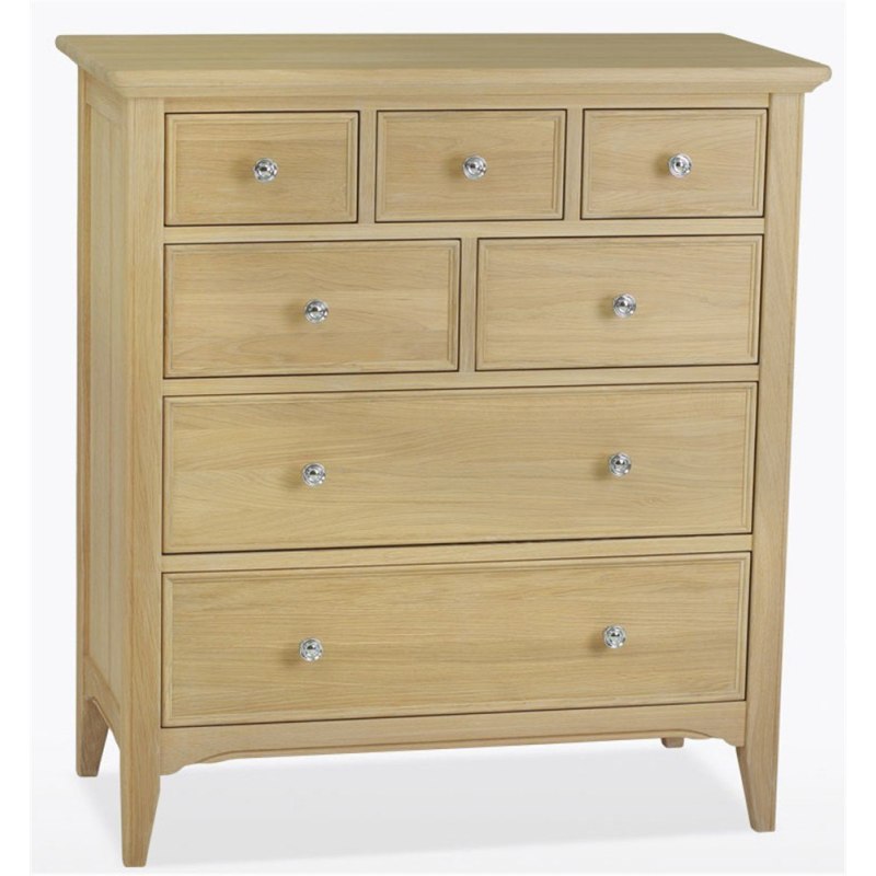 Stag New England Bedroom - Oak 7 Drawer Chest Stag New England Bedroom - Oak 7 Drawer Chest