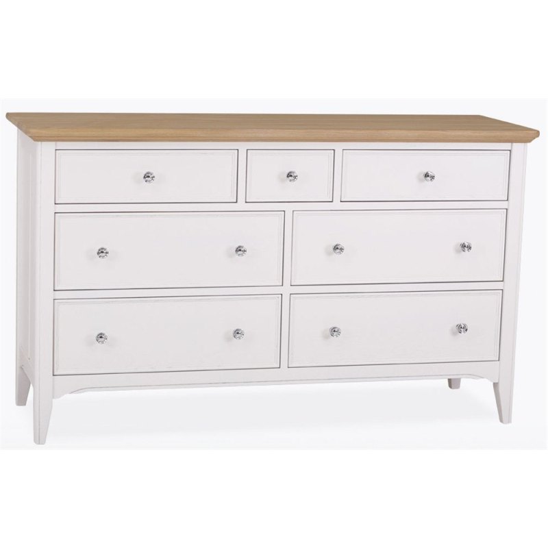 Stag New England Bedroom - Painted Oak 4 + 3 Drawer Chest Stag New England Bedroom - Painted Oak 4 + 3 Drawer Chest