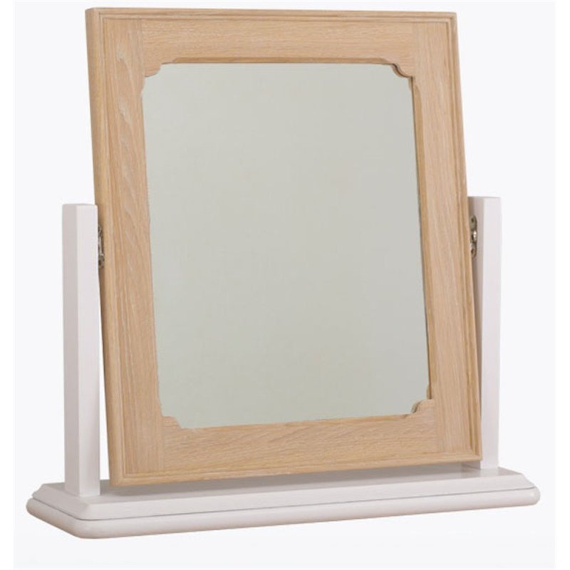 Stag New England Bedroom - Painted Oak Dressing Table Mirror Stag New England Bedroom - Painted Oak Dressing Table Mirror