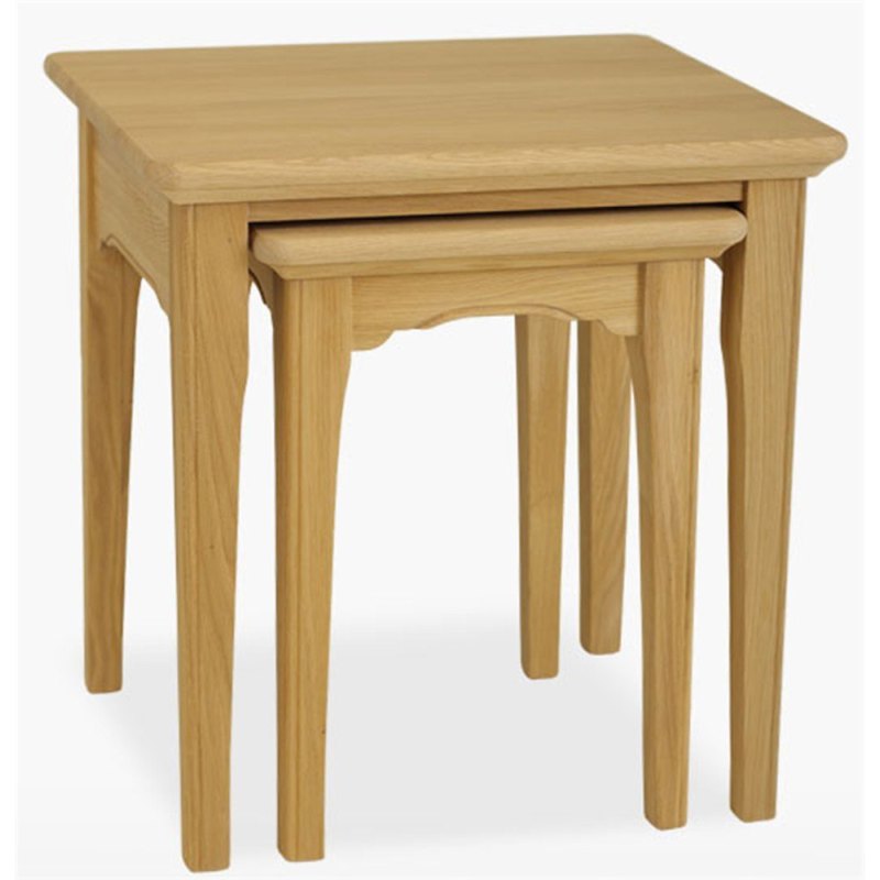 Stag New England Dining - Oak Nest of 2 Tables Stag New England Dining - Oak Nest of 2 Tables