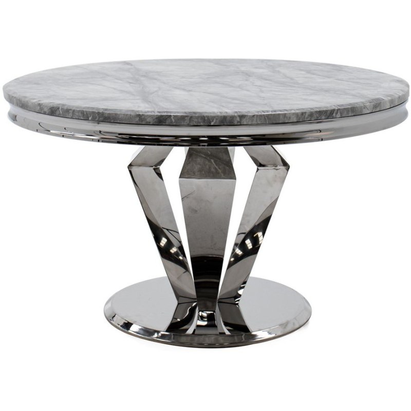 Arturo Round Dining Table Grey 1300 Arturo Round Dining Table Grey 1300