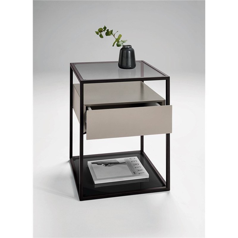 Tribeca Lamp Table with Drawer Tribeca Lamp Table with Drawer