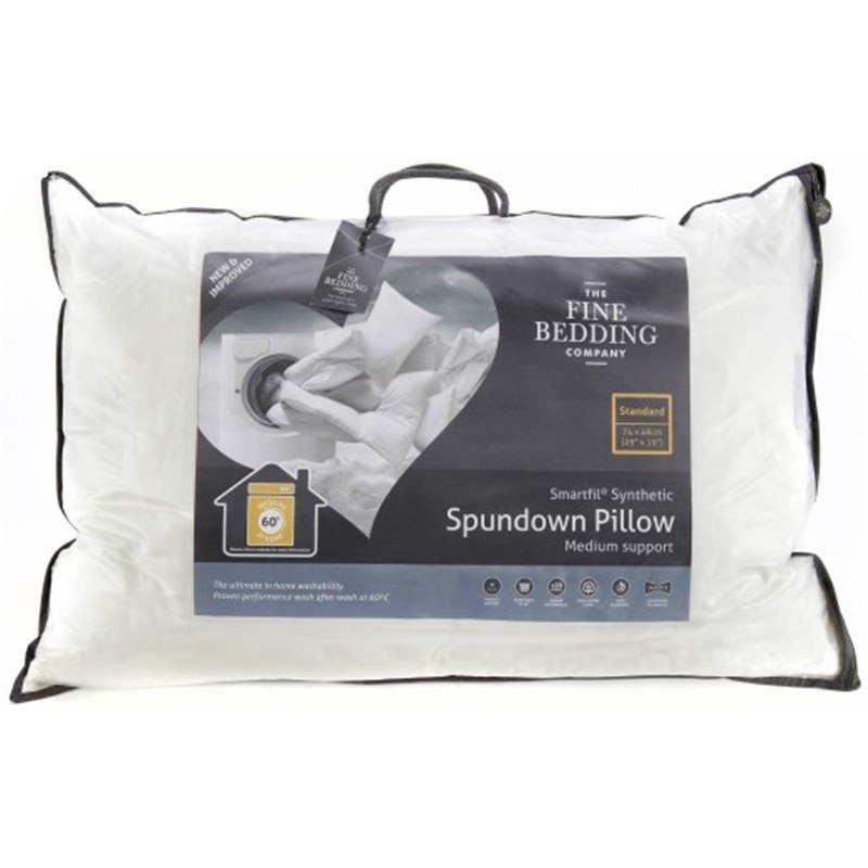 Fine Bedding Company Pillows Spundown Pillow Medium Support Fine Bedding Company Pillows Spundown Pillow Medium Support