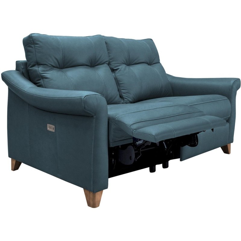 Riley (Leather) Large Sofa Elec Rec DBL with USB Riley (Leather) Large Sofa Elec Rec DBL with USB