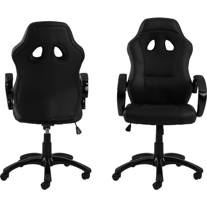 Office Race Desk Chair Black Office Race Desk Chair Black