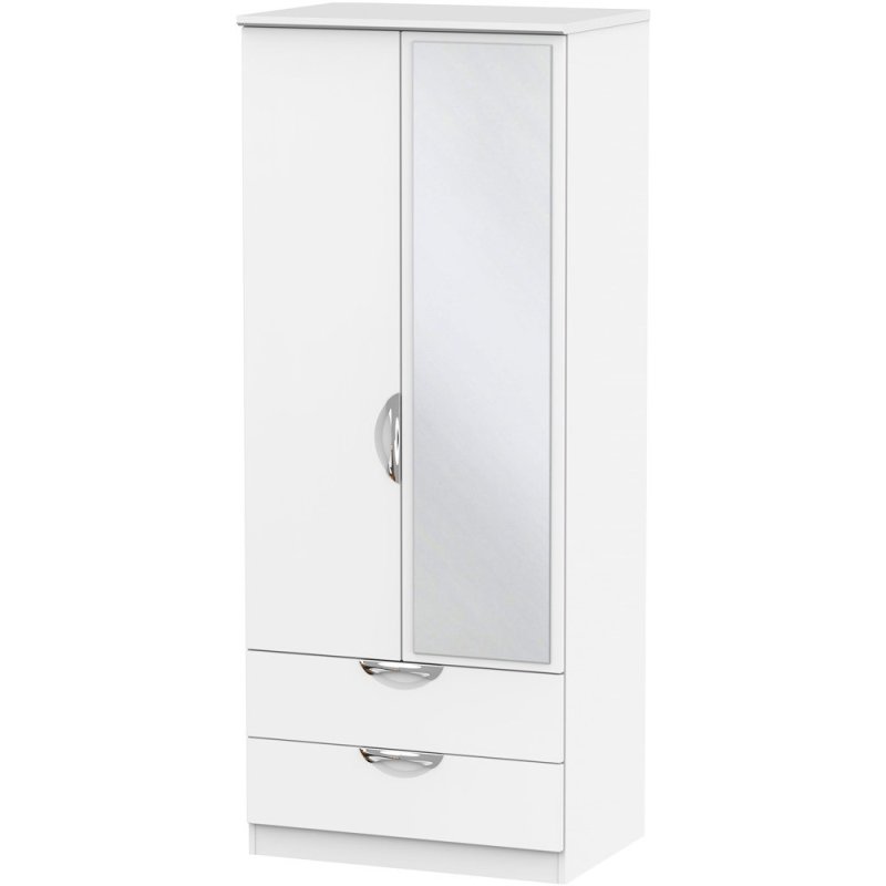 Galahad 2ft 6in 2 Drawer Mirror Robe Galahad 2ft 6in 2 Drawer Mirror Robe