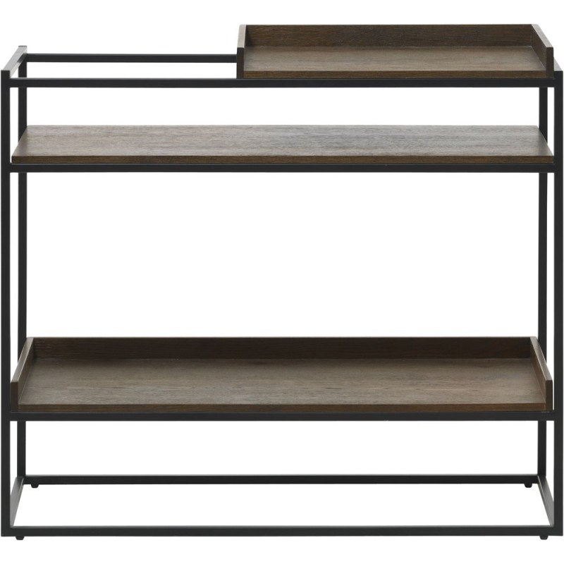 Remi Smoked Oak Bookcase/Low Console Remi Smoked Oak Bookcase/Low Console