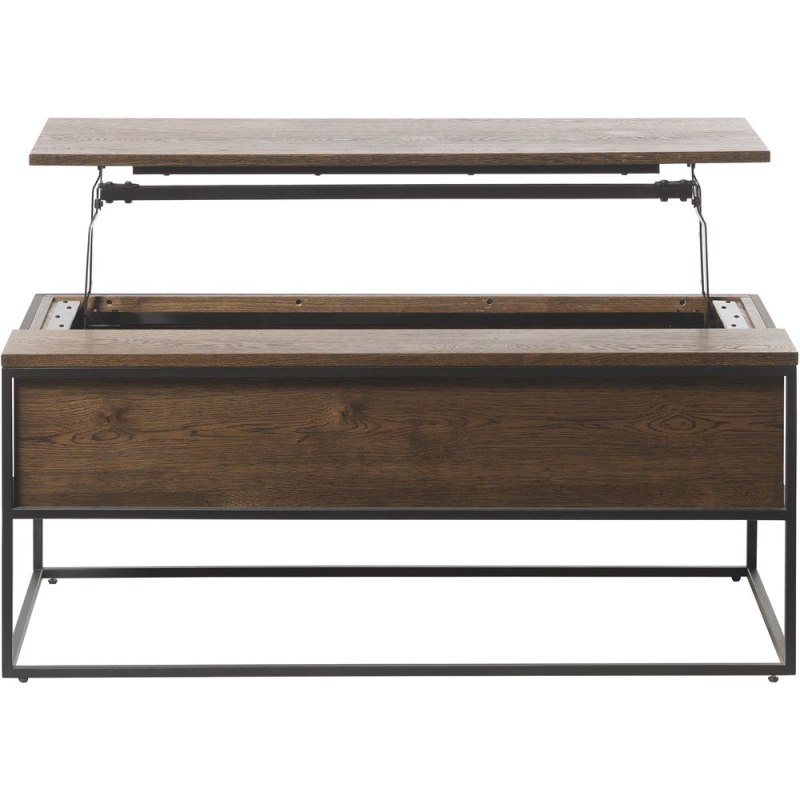 Remi Smoked Oak Coffee Table Lift 60x110cm Remi Smoked Oak Coffee Table Lift 60x110cm