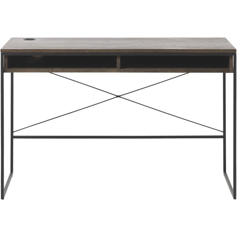 Remi Smoked Oak Desk Remi Smoked Oak Desk