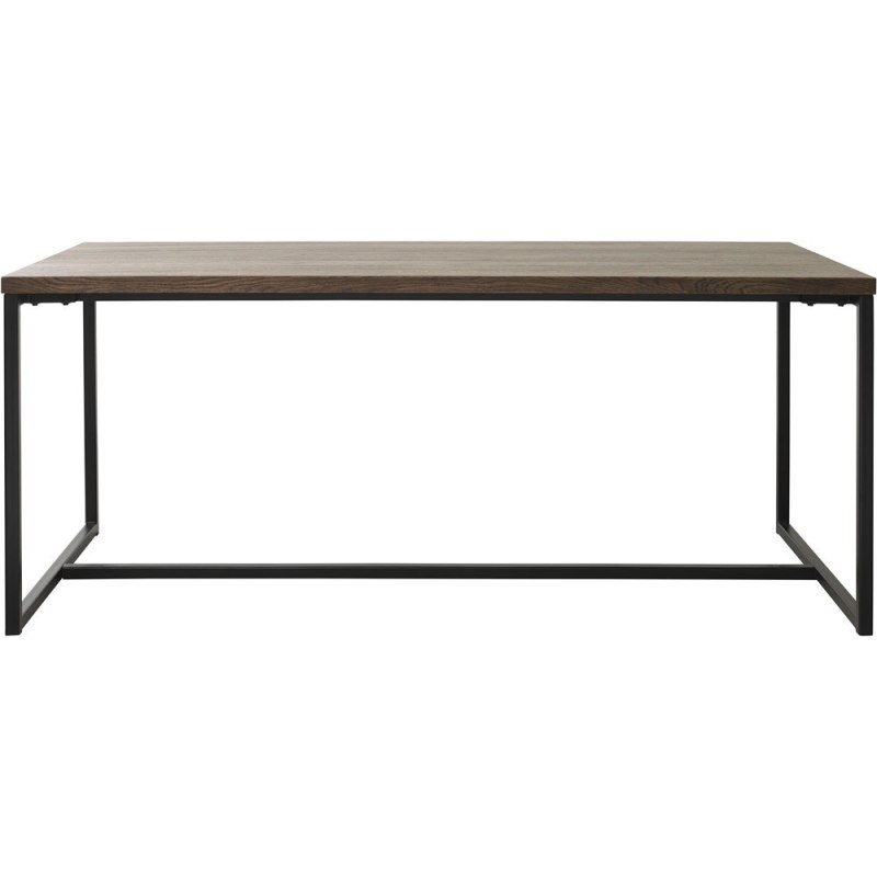 Remi Smoked Oak Dining Table 180x90cm Remi Smoked Oak Dining Table 180x90cm