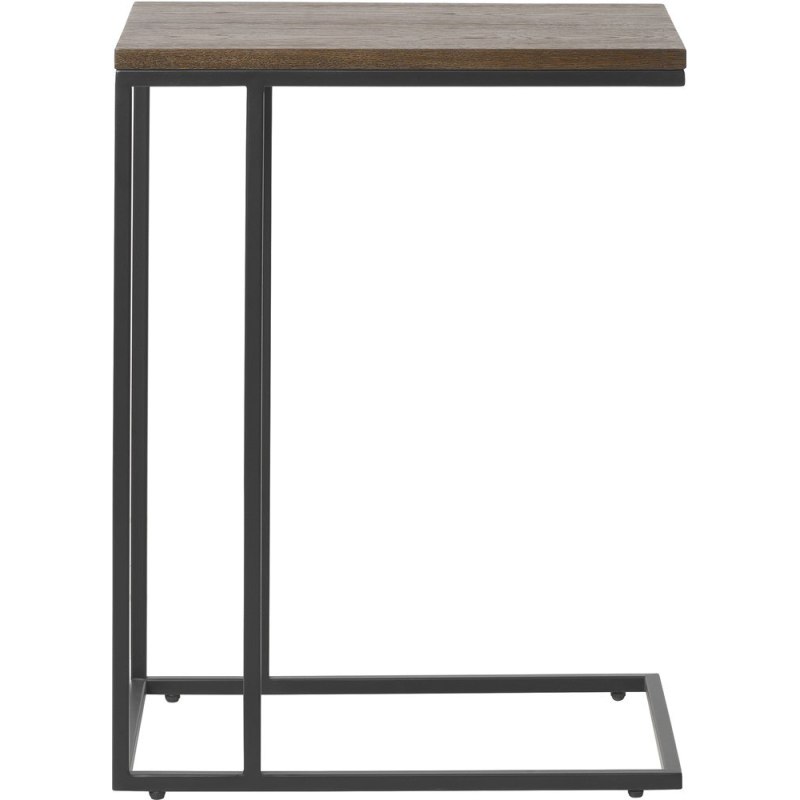 Remi Smoked Oak Lap Top Table Remi Smoked Oak Lap Top Table