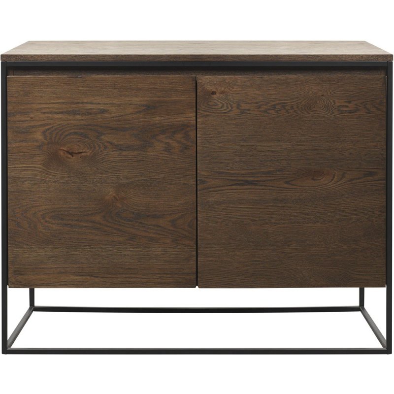 Remi Smoked Oak Sideboard 2 Section Remi Smoked Oak Sideboard 2 Section