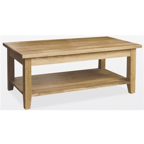 Windsor Dining - Oak Coffee Table with Shelf Windsor Dining - Oak Coffee Table with Shelf