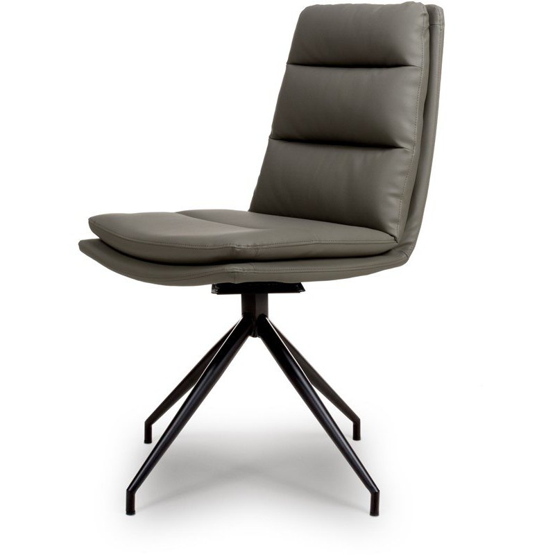 Biloxi Nobo Swivel Chair Brushed Steel (K/D) Brushed Steel Legs Biloxi Nobo Swivel Chair Brushed Steel (K/D) Brushed Steel Legs