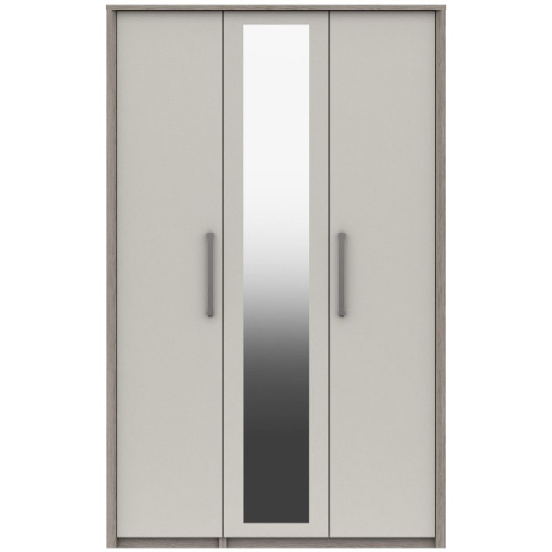 Aldwick Tall 3 Door Robe with Mirror - (FLAT PACK) requires assembly Aldwick Tall 3 Door Robe with Mirror - (FLAT PACK) requires assembly