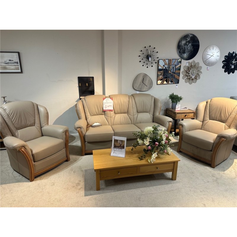 Clearance - Living Bari 3 Seater Sofa and 2x Chairs Clearance - Living Bari 3 Seater Sofa and 2x Chairs