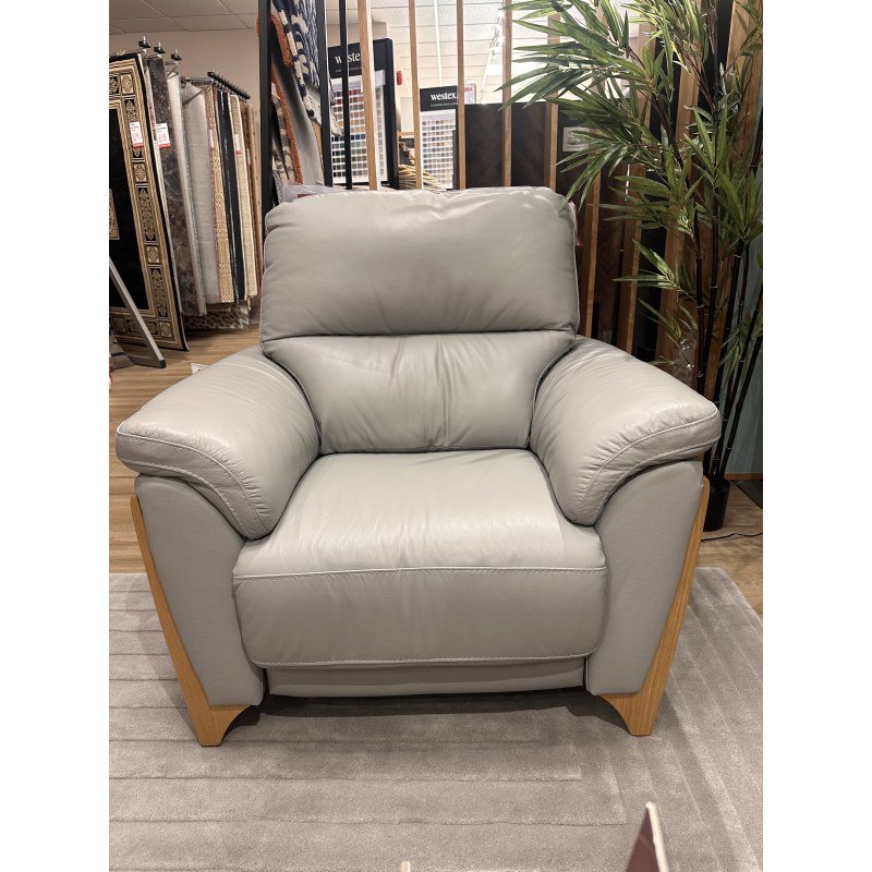 Clearance - Ercol Enna Leather Power Recliner Chair Clearance - Ercol Enna Leather Power Recliner Chair