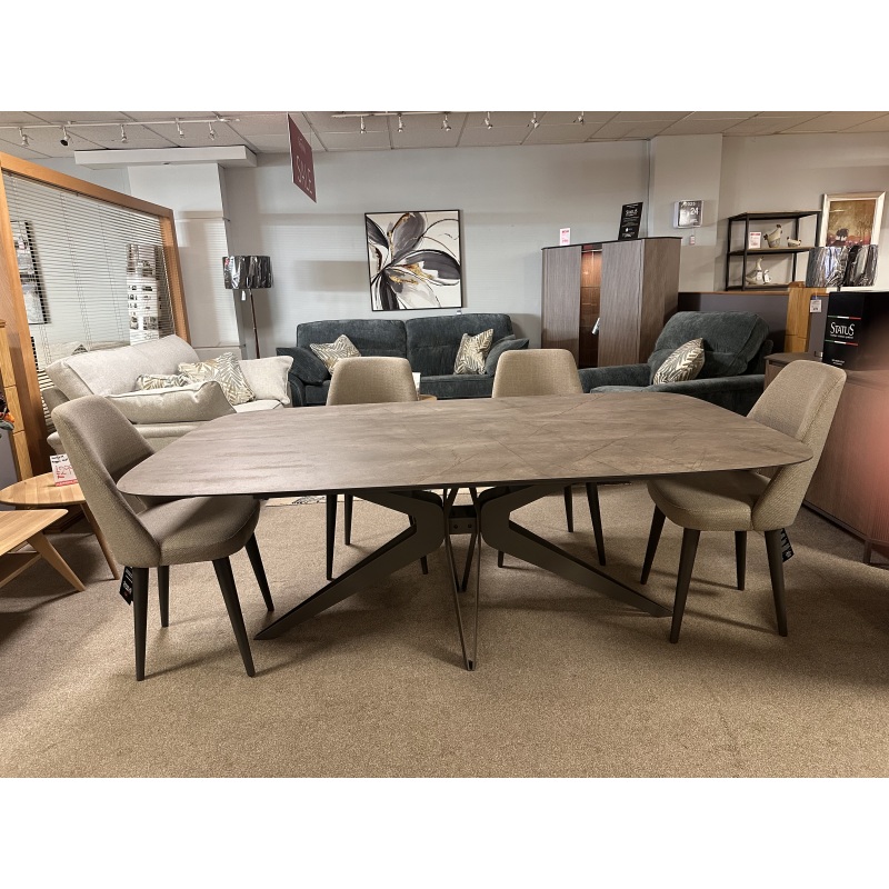 Clearance - Status Hexagon 200 x 120 table and 4 chairs Clearance - Status Hexagon 200 x 120 table and 4 chairs