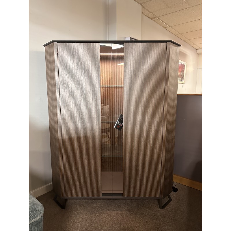 Clearance - Hexagon 2 Door Cabinet Clearance - Hexagon 2 Door Cabinet