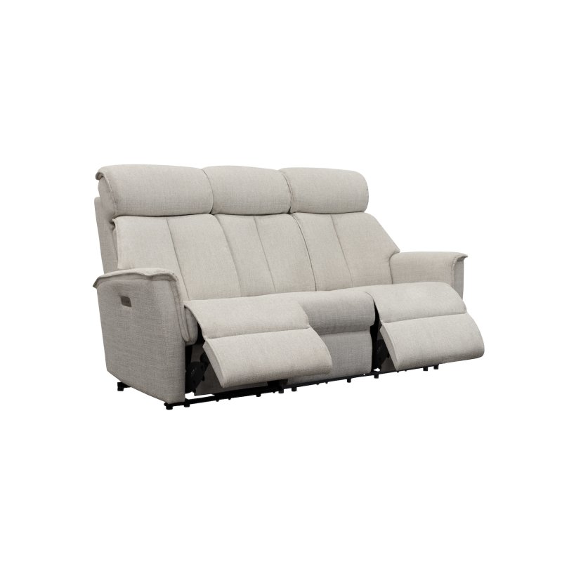 Kelson 3 Seater Electric Recliner DBL with USB Kelson 3 Seater Electric Recliner DBL with USB