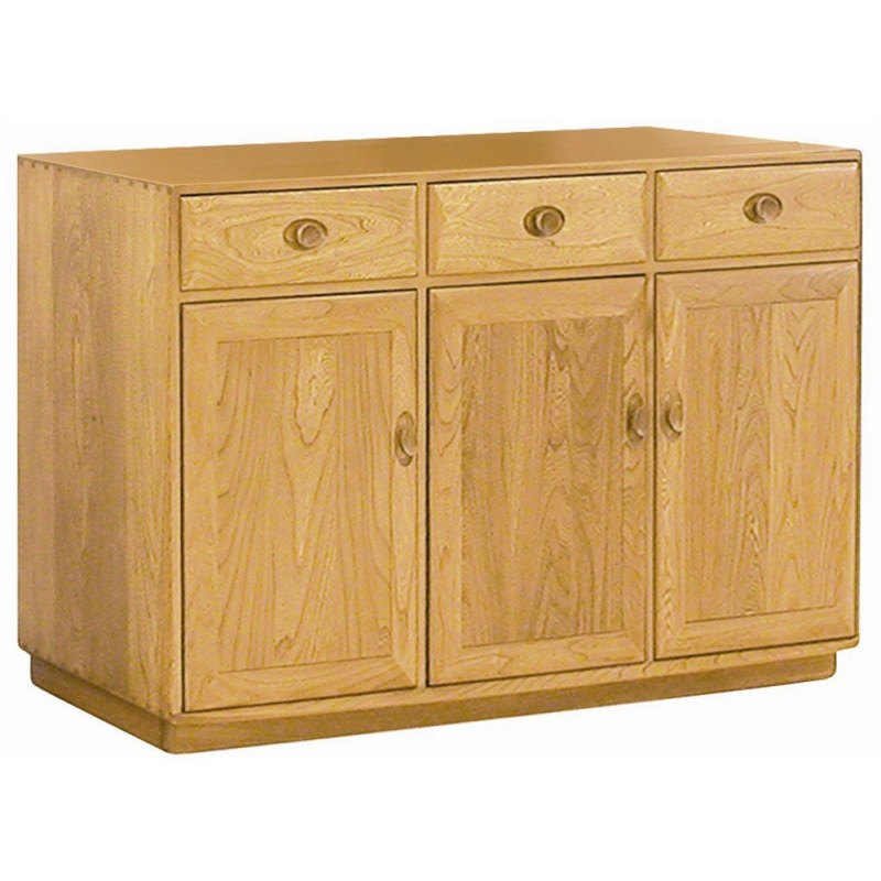 Ercol Windsor Dining Windsor 3 Door High Sideboard Ercol Windsor Dining Windsor 3 Door High Sideboard