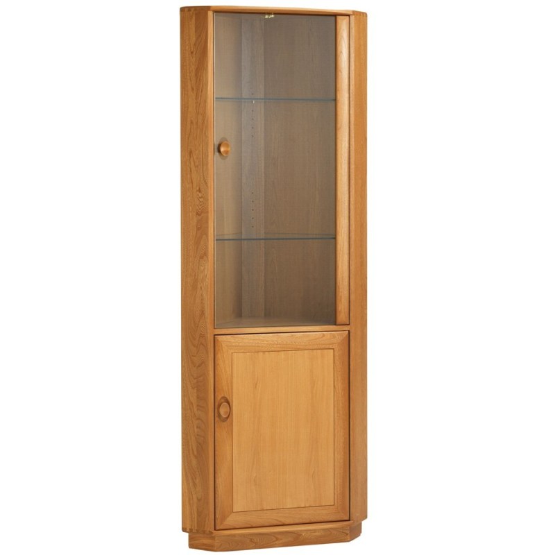 Ercol Windsor Dining Windsor Corner Display Cabinet Ercol Windsor Dining Windsor Corner Display Cabinet