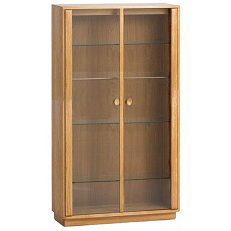 Ercol Windsor Dining Windsor Medium Display Cabinet Ercol Windsor Dining Windsor Medium Display Cabinet