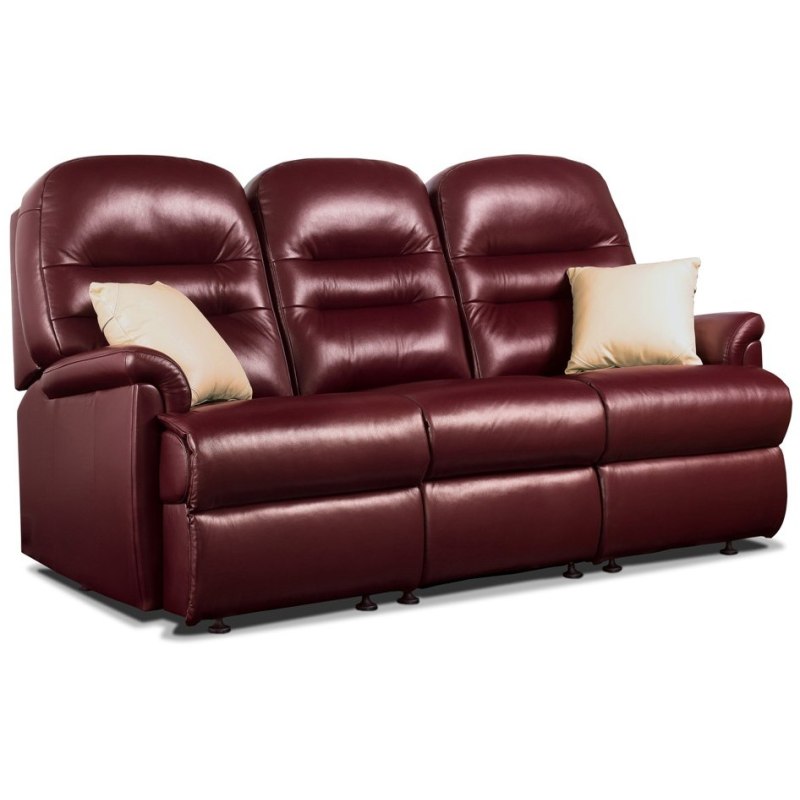 Keswick Leather Small Fixed 3-seater Keswick Leather Small Fixed 3-seater