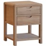 Bosco Bedroom 2 Drawer Bedside Cabinet