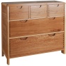 Bosco Bedroom 5 Drawer Wide Chest