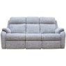 Kingsbury (Fabric) 3 Seater Elec Rec DBL with USB
