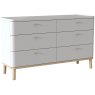 Trua Wide Chest 6 Drawers (3+3)
