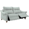 Riley (Fabric) Large Sofa Elec Rec DBL with USB