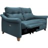 Riley (Leather) Large Sofa Elec Rec DBL with USB