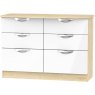 Galahad 6 Drawer Midi Chest Galahad 6 Drawer Midi Chest