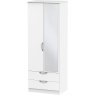 Galahad Tall 2ft 6in 2 Drawer Mirror Robe Galahad Tall 2ft 6in 2 Drawer Mirror Robe