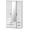 Galahad Tall Triple 2 Drawer Mirror + Drawer Robe Galahad Tall Triple 2 Drawer Mirror + Drawer Robe