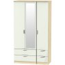 Galahad Tall Triple 2 Drawer Mirror + Drawer Robe Galahad Tall Triple 2 Drawer Mirror + Drawer Robe