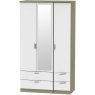 Galahad Tall Triple 2 Drawer Mirror + Drawer Robe Galahad Tall Triple 2 Drawer Mirror + Drawer Robe