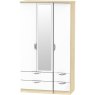 Galahad Tall Triple 2 Drawer Mirror + Drawer Robe Galahad Tall Triple 2 Drawer Mirror + Drawer Robe