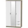 Galahad Tall Triple Mirror + Drawer Robe Galahad Tall Triple Mirror + Drawer Robe