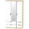 Galahad Triple 2 Drawer Mirror + Drawer Robe Galahad Triple 2 Drawer Mirror + Drawer Robe