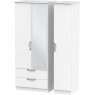 Galahad Triple 2 Drawer Mirror Robe Galahad Triple 2 Drawer Mirror Robe